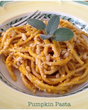 Pumpkin pasta recipe