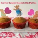 The Ultimate Pumpkin Chocolate Chip Muffins (healthier & dairy-free) | FoodieGoesHealthy.com