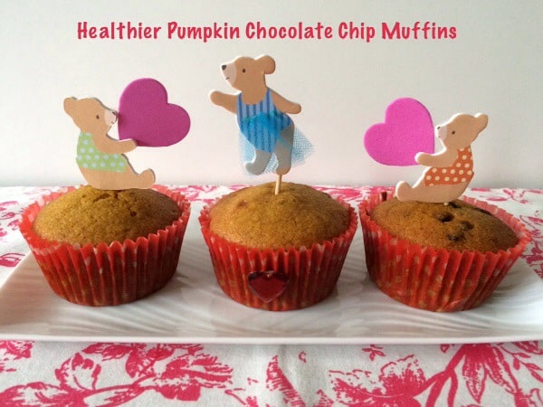 The Ultimate Pumpkin Chocolate Chip Muffins (healthier & dairy-free) | FoodieGoesHealthy.com