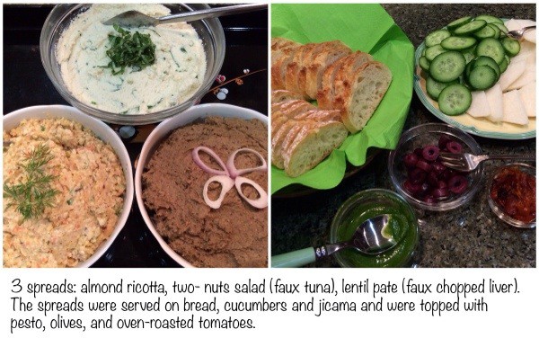Vegan Lunch Spreads and Toppings | FoodieGoesHealthy.com