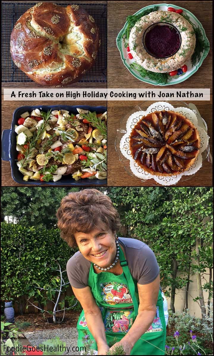 Fresh Take on High Holiday Cooking with Joan Nathan. Great recipes and tips! | FoodieGoesHealthy.com