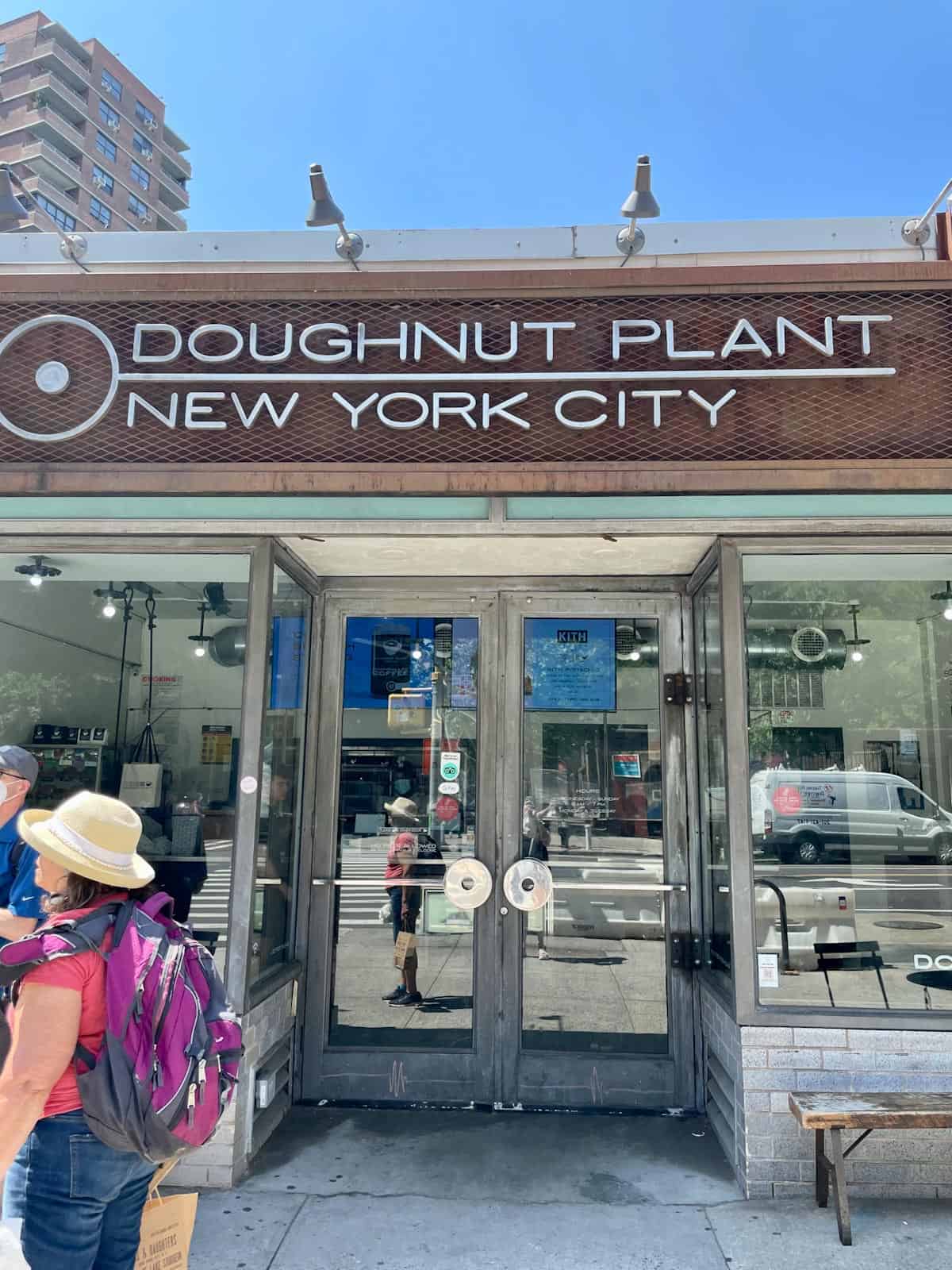 Doughnut Plant NYC building exterior.