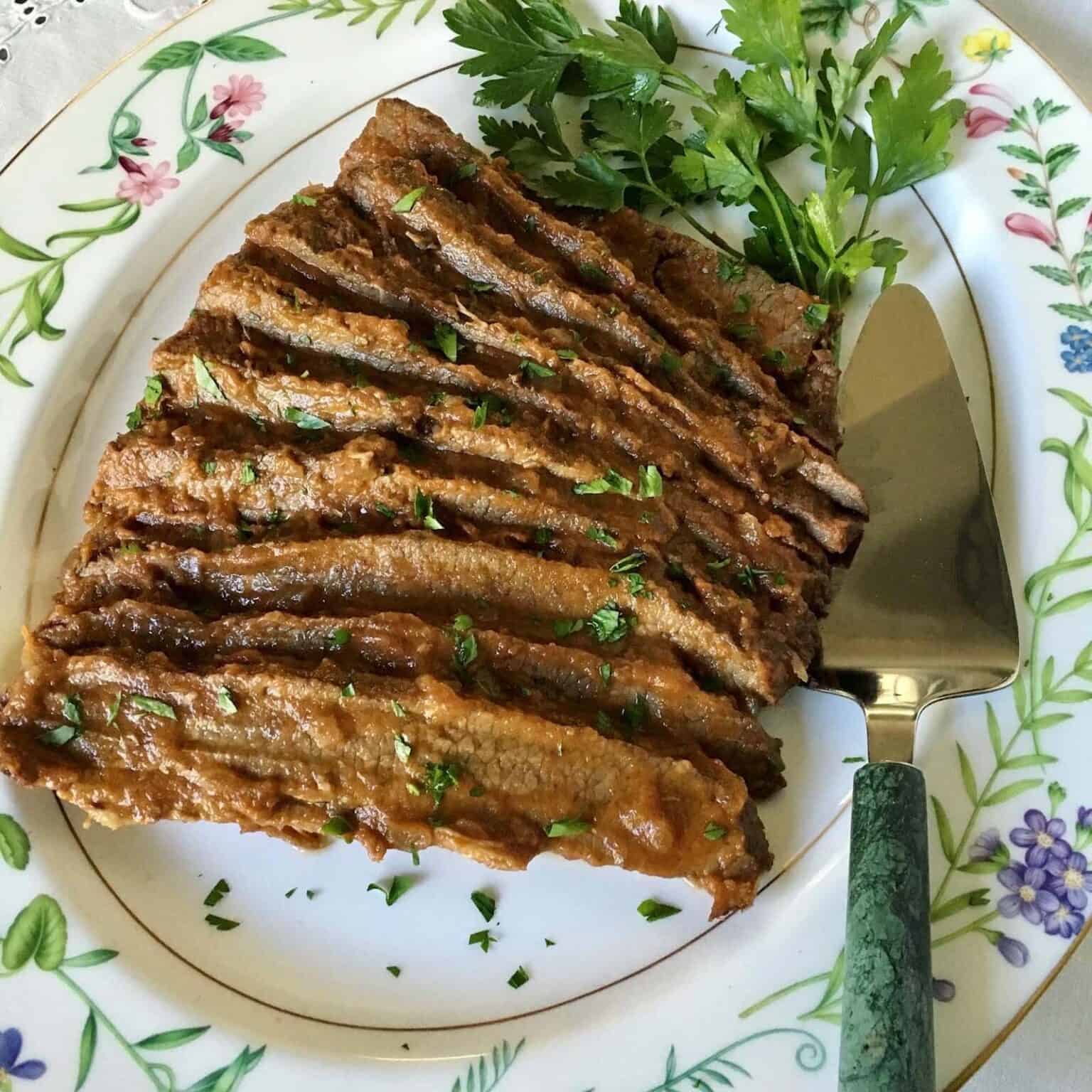 Braised Brisket with Onion Gravy Danas Table
